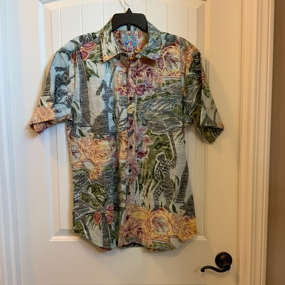 Jams World Shirts Nwot Jams World Eden Yukata Reversed Shirt In Xl